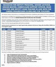 TSC Teachers Promotion List Per County -2023