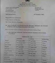MOE Release 2024 School Calendar